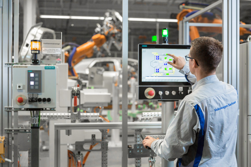 Siemens auxilia a Volkswagen a desenvolver sua linha de produção de veículos elétricos
